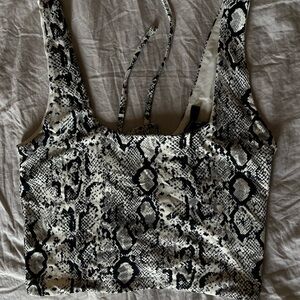Reptile Patterned Pet Tank Top